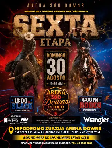 Imagen del evento: ARENA 360 DOWNS - SEXTA ETAPA