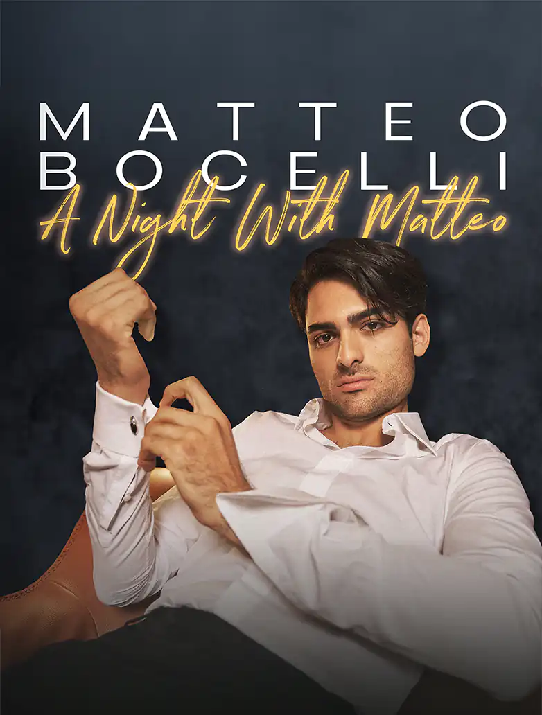 MATTEO BOCELLI EN SHOWCENTER COMPLEX 2024
