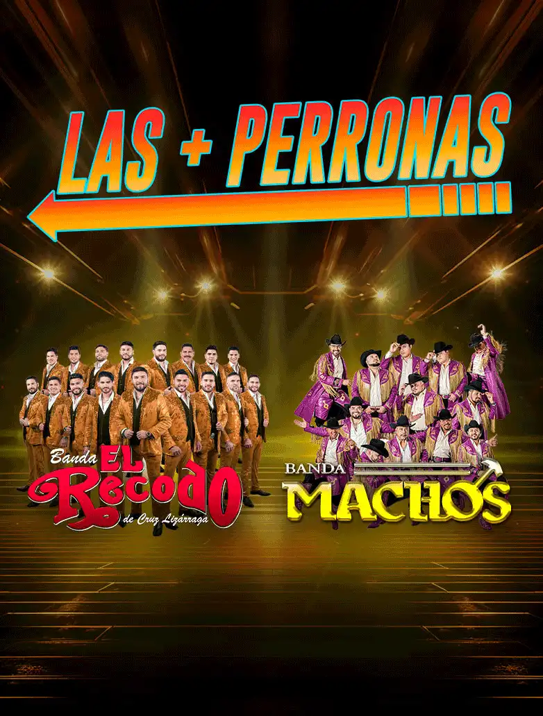 LAS + PERRONAS: BANDA EL RECODO Y BANDA MACHOS