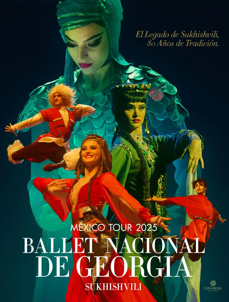 BALLET DE GEORGIA EL LEGADO DE SUKHISVILI "80 AÑOS DE TRADICION"