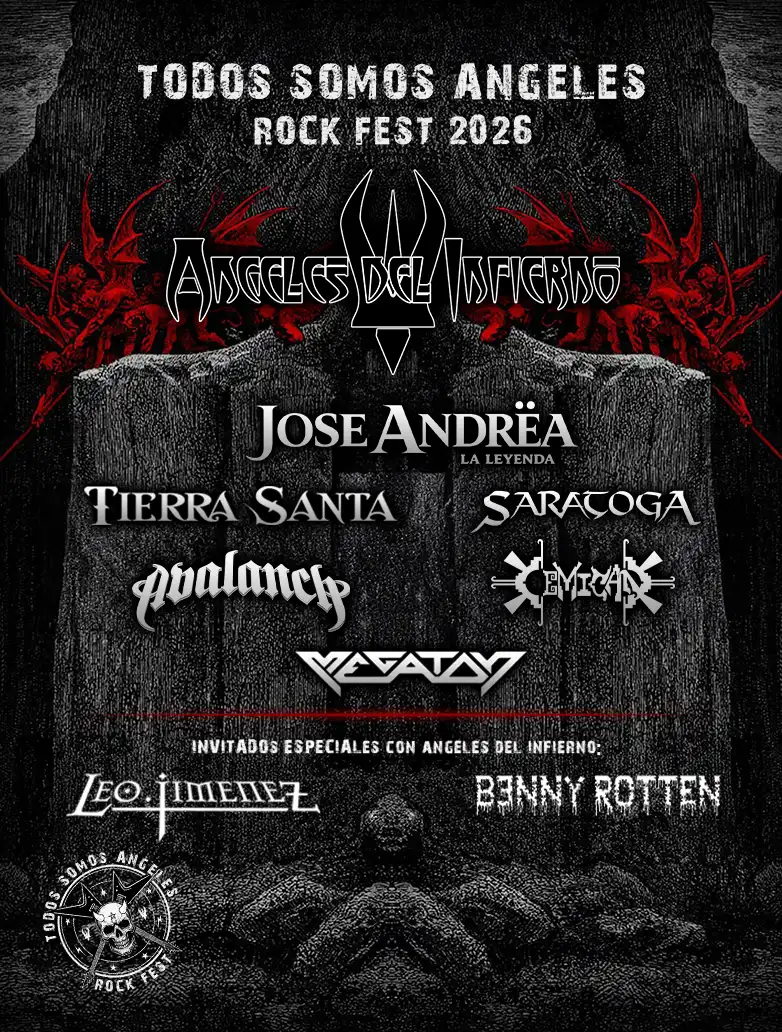Angeles del Infierno - Todos Somos Angeles Rock Fest 2026