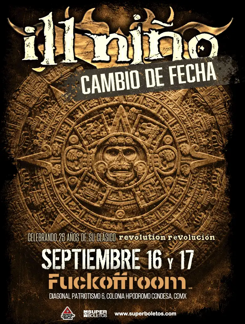 Ill Niño en Fuck Off Room · Ill Nino — Música · Ciudad de México