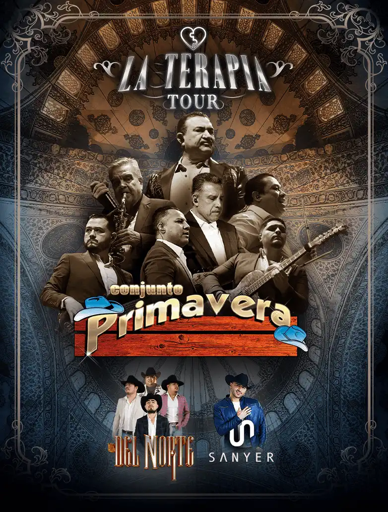 Conjunto Primavera - la Terapia Tour 2026 — Music · Ciudad de México