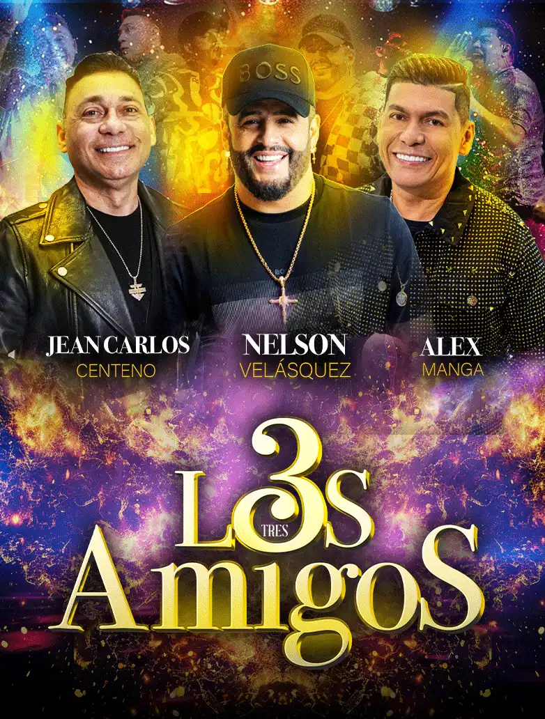 LOS 3 AMIGOS: NELSON VELÁZQUEZ-JEAN CARLO CENTENO-ALEX MANGA