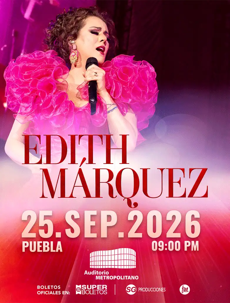 Edith Marquez - Tour 2026 — Música · Puebla