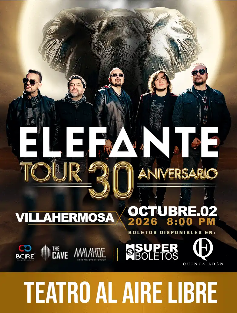 Elefante Tour 30 Aniversario