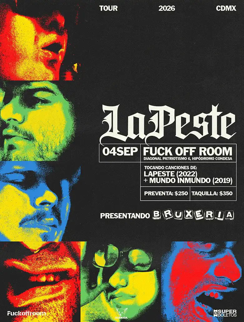 LaPeste - Prestenta "Bruxería" en Fuck Off Room