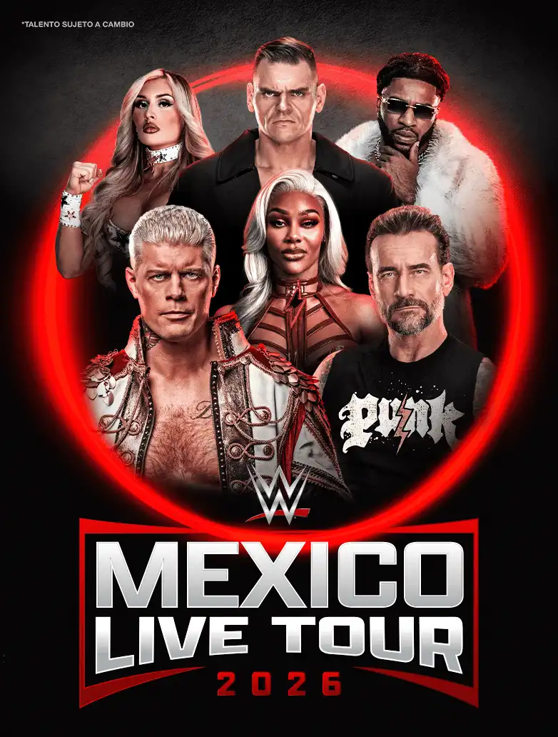 Wwe Mexico Live Tour 2026