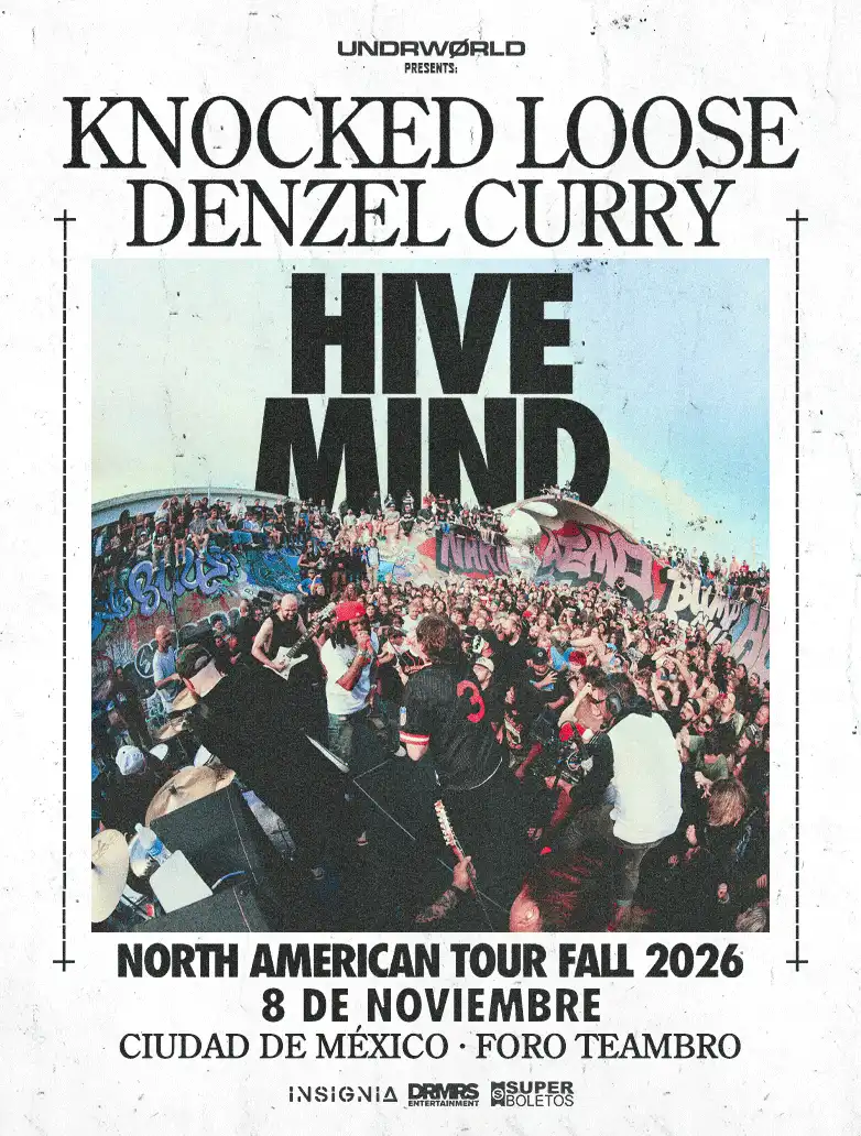 Undrworld Presents: Knocked Loose / Denzel Curry en CDMX — Music · Delegación Venustiano Carranza