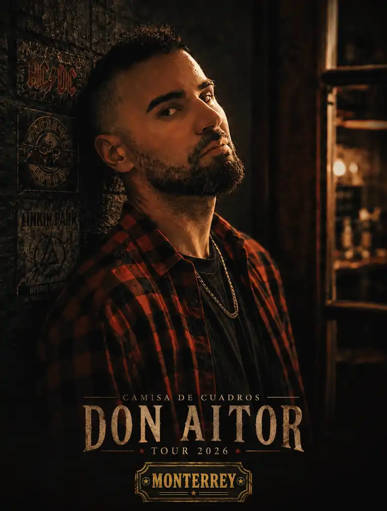 DON AITOR - CAMISA DE CUADROS TOUR 2026
