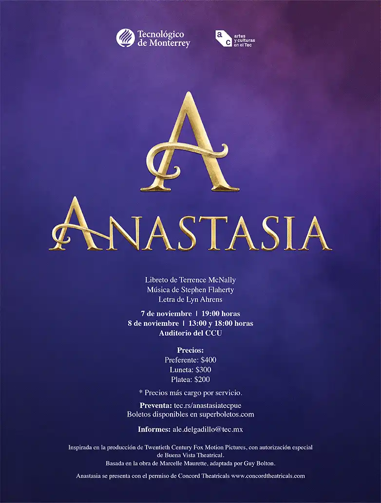 Anastasia el Musical · Anastasia el Musical Compania de Teatro