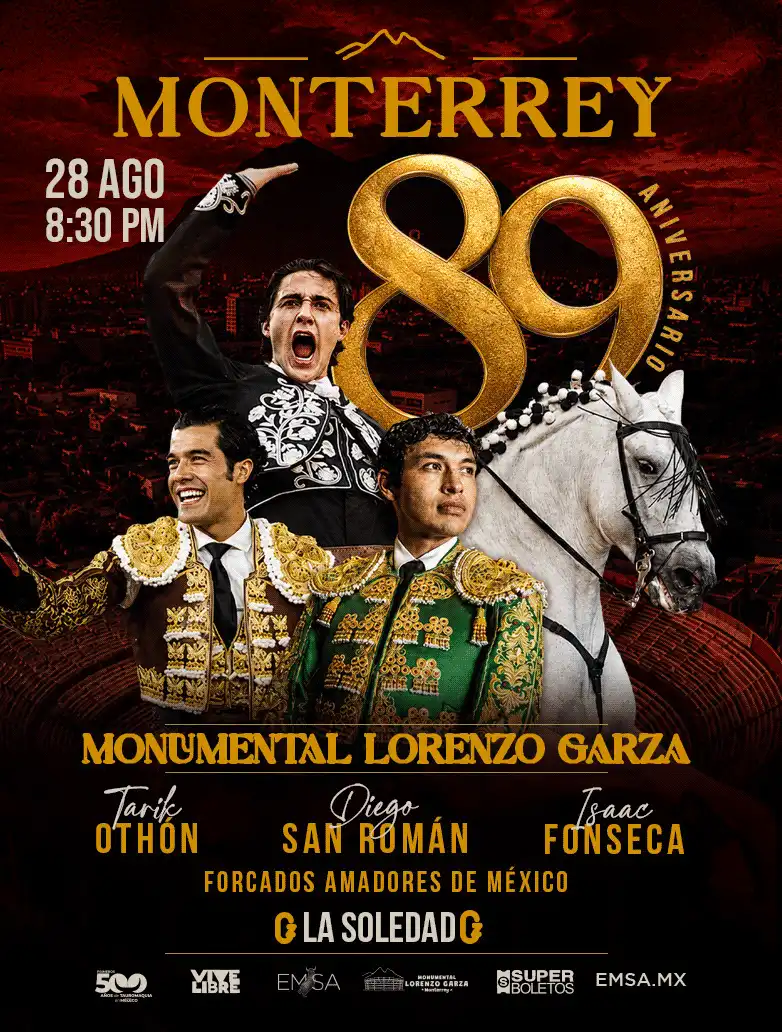 A los Toros Monterrey 2026