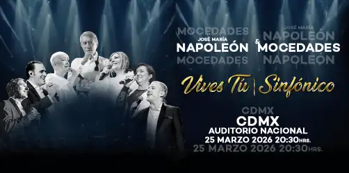 VIVES TÚ SINFÓNICO - JOSÉ MARÍA NAPOLEÓN Y MOCEDADES